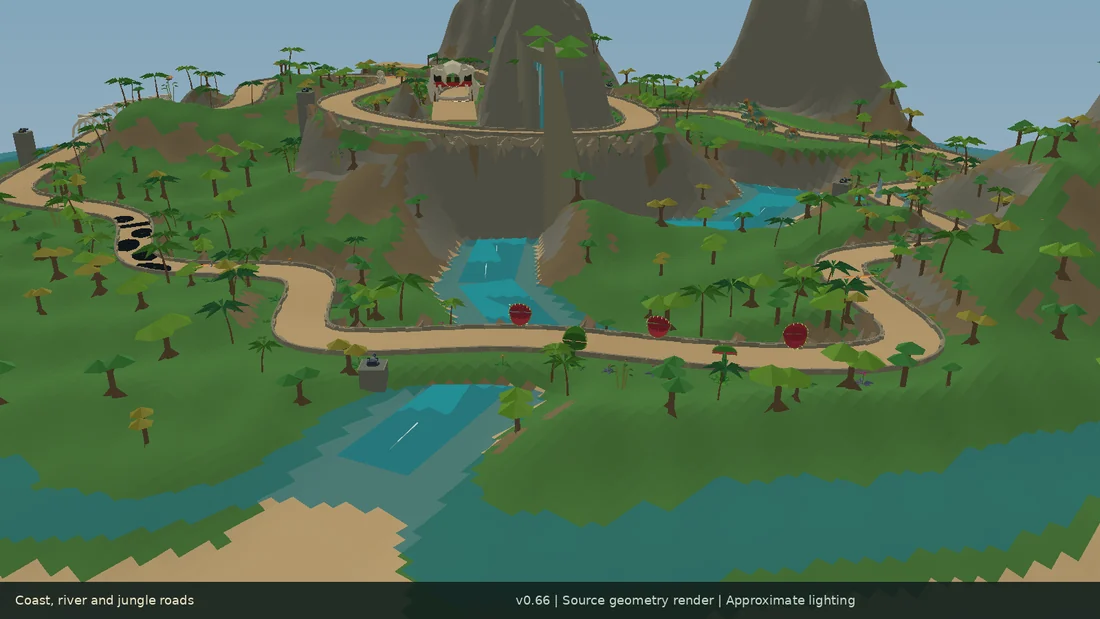 Extinction prehistoric jungle racing circuit preview