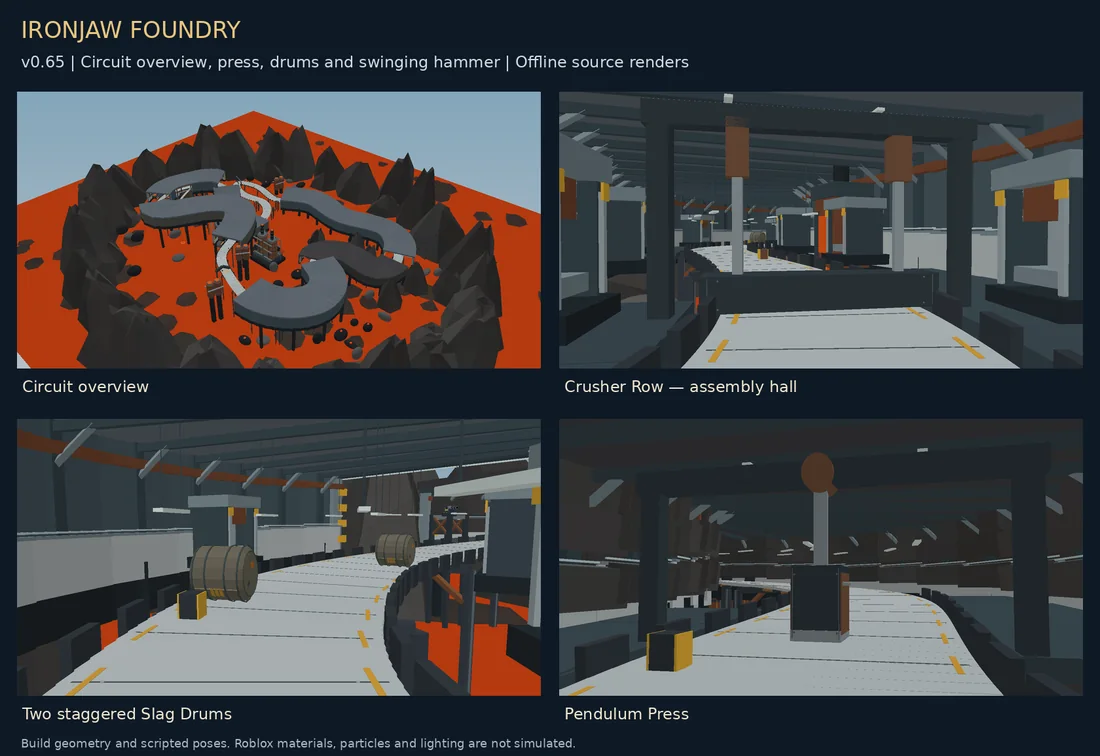 Ironjaw Foundry machinery preview